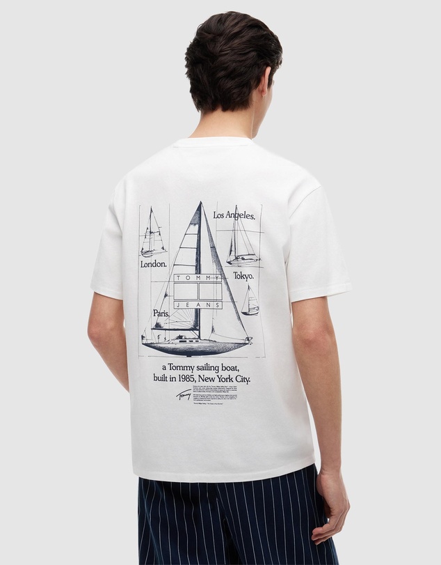 Tommy Jeans - Relaxed Sailboat Shortsleeve Tee