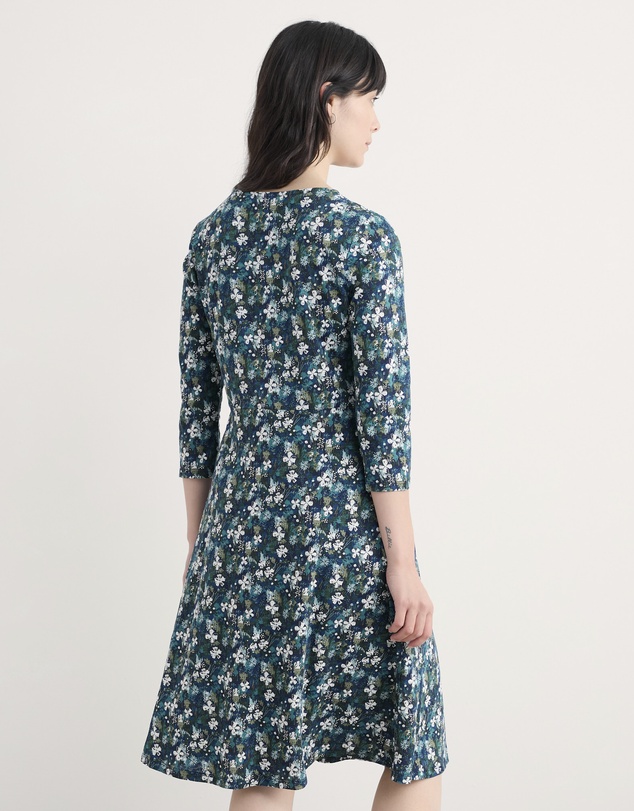 Seasalt - Seasalt Cornwall Blue 3/4 Enor Dress