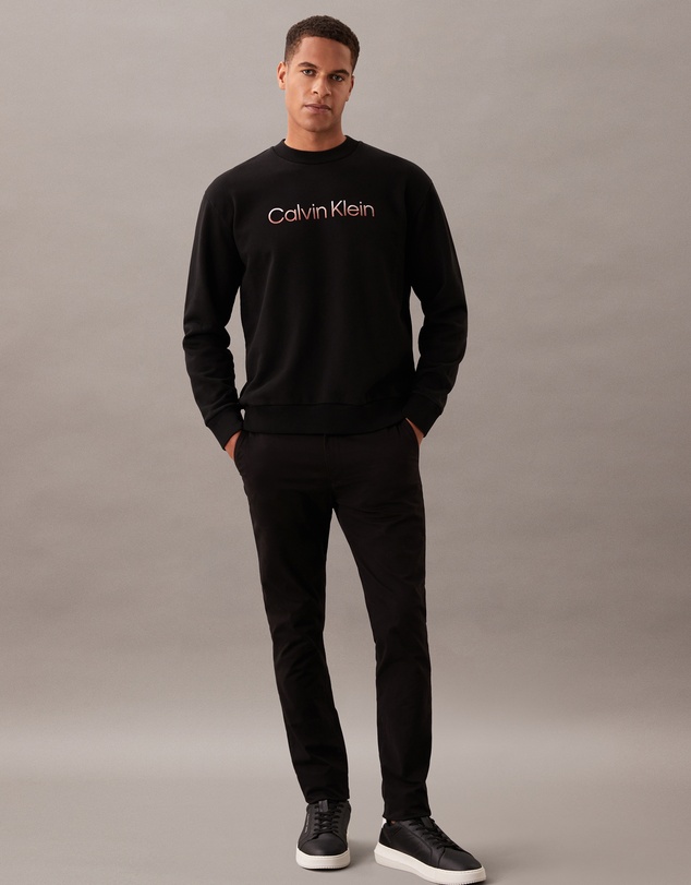 Calvin Klein - Embroidered Ombre Logo Sweatshirt