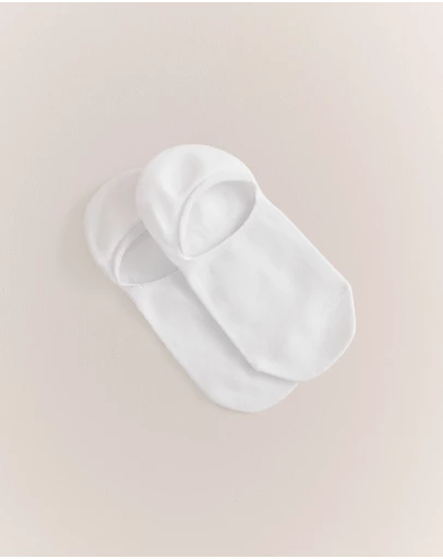 Trenery - Invisible Sock in White