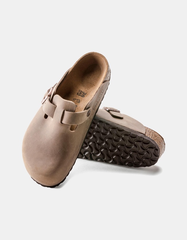 Birkenstock - Boston Nubuck Oiled Narrow - Women's