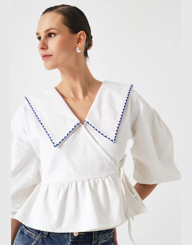 Seventy + Mochi Denim - Nour Blouse