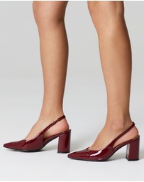 Verali - Elisha Slingback Block Heels