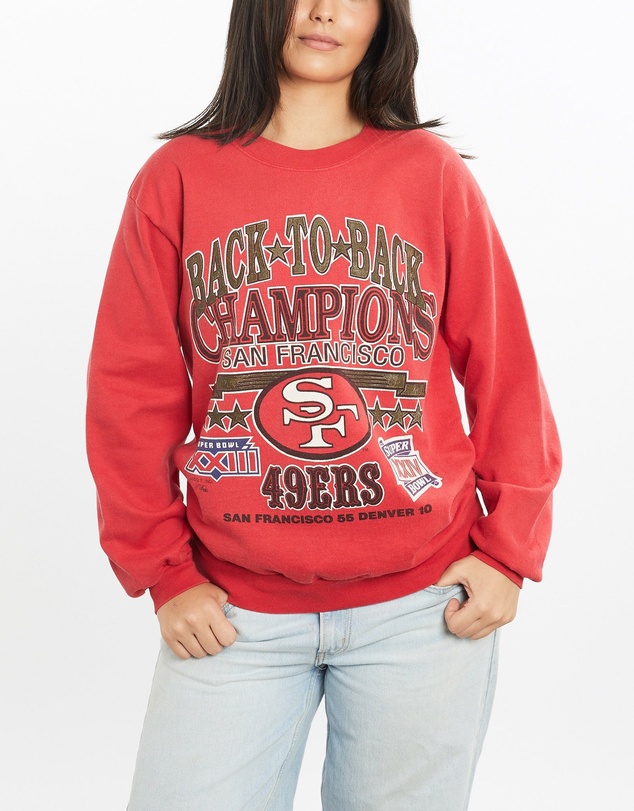 Vintage by The Real Deal - Pre Loved - Vintage 80s NFL San Francisco 49ers Sweatshirt