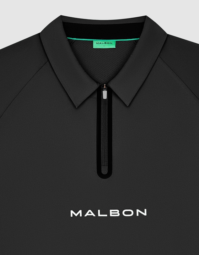 Malbon - Performance Zip Raglan Polo