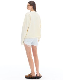THE TALES - We Love Velvet Heart Long Sleeve Tee