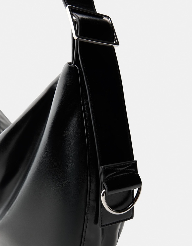 Bershka - Leather Effect Maxi Bag