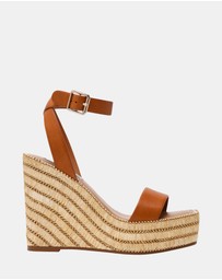 Steve Madden - Cassie Camel Leather Heels