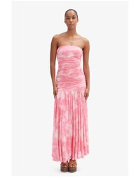 Bardot - Solana Printed Mesh Maxi Dress