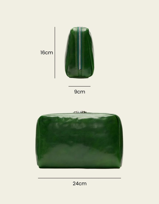 Republic of Florence - Primo Green Toiletry Bag