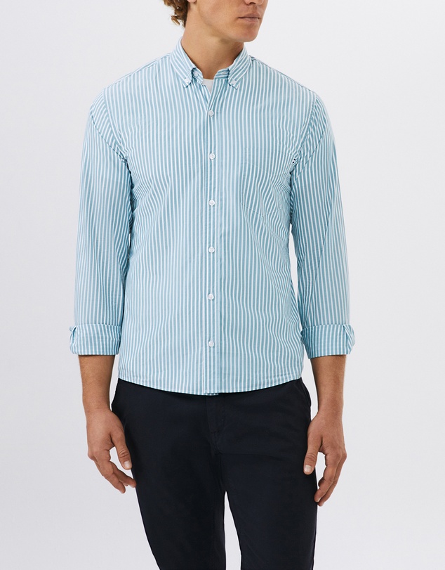 Van Heusen - Washed Poplin Casual Shirt