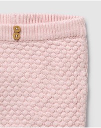 Wilson & Frenchy - Organic Knitted Bubble Leggings - Babies