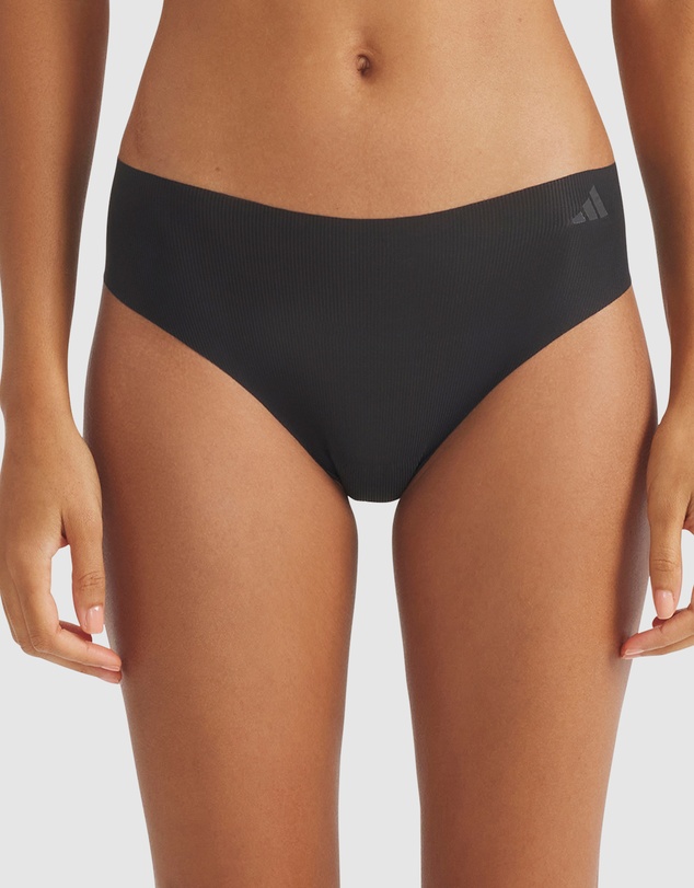 adidas Sportswear - 3 Pack Active Micro Flex High Waist Thong Underwear