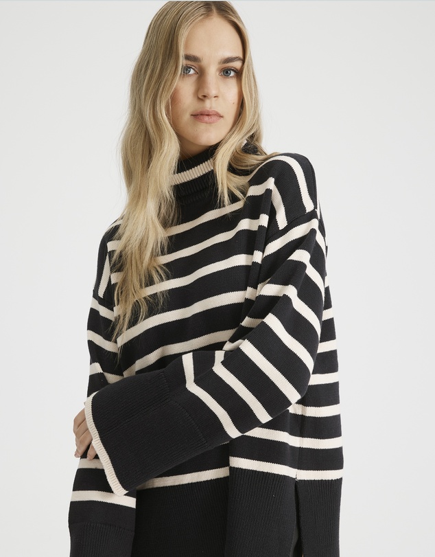Everly Collective - Hudson Striped Knit