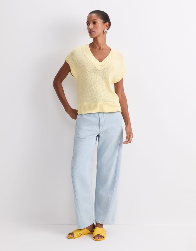 Sportscraft - Josie Tape Yarn V Neck Tank