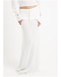 Subtitled - Palma Fold Waistband Skirt