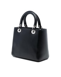 Pre-Loved by Azura Reborn - Pre-Loved Medium Calfskin Dragonfly Embellished Lady Dior