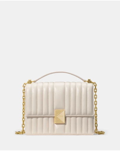 Kate Spade - Deco Quilted Leather Chain Shoulder Bag