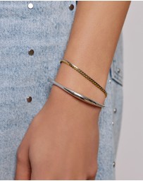 Arms Of Eve - Madison Silver Cuff Bracelet