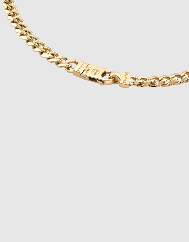 Philipp Plein - Plein Icon Chain Gold-Tone Necklace
