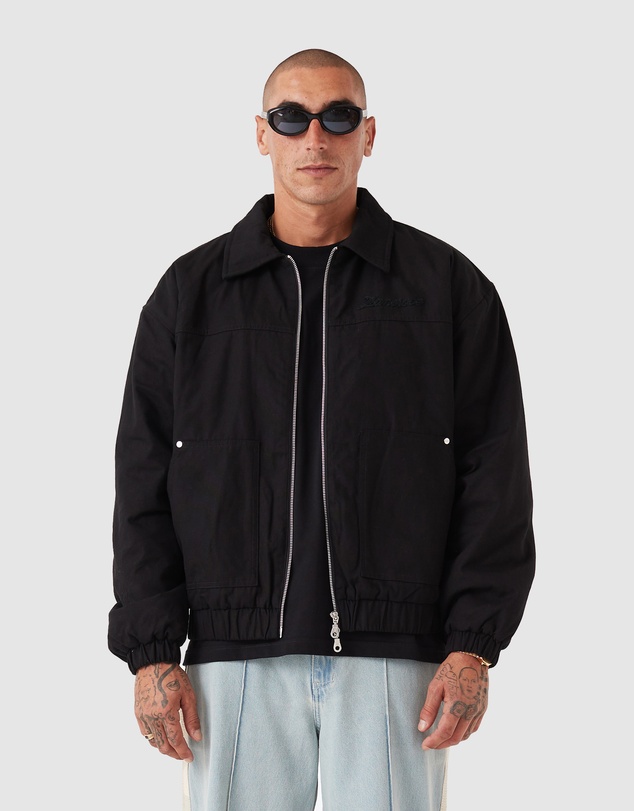 Zanerobe - Canvas Work Jacket Washed Black Success