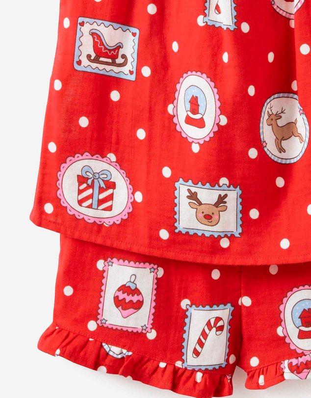 Cotton On Kids - Kids Babydoll Family Christmas Pj Set