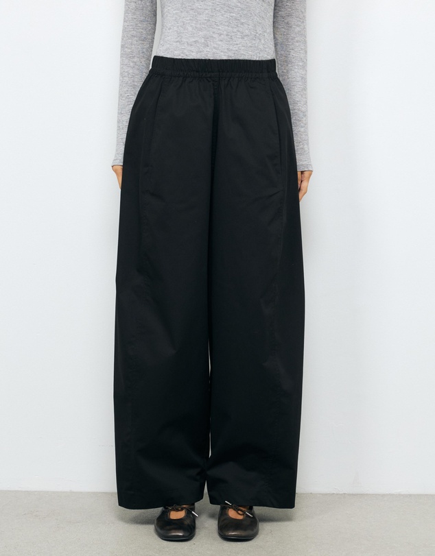 AERE - Organic Cotton Twill Barrel Leg Pants