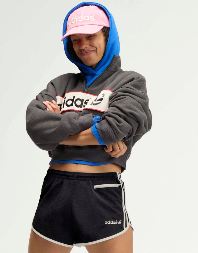 adidas Originals - ORIGINALS SIGNATURE NYLON SPRINTER SHORTS Womens