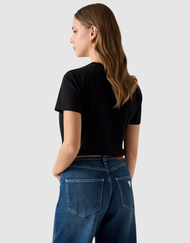 GUESS - Short Sleeve Studs Script T-Shirt