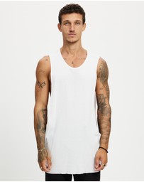 Surrounded By Ghosts - The Titanium Rib Knit Muscle T-Shirt