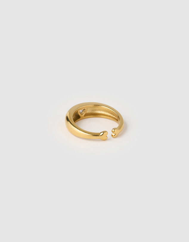 Arms Of Eve - Mi Amour Gold Ring - Stone