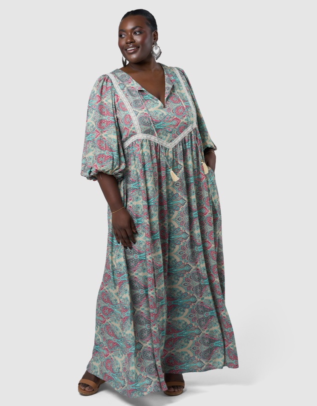 The Poetic Gypsy - Riverstone Maxi Dress