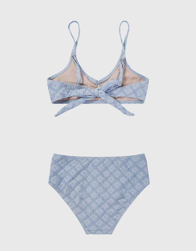 Aqua Blu Kids - Stepping Stones Blue Active Bikini Set - Teens