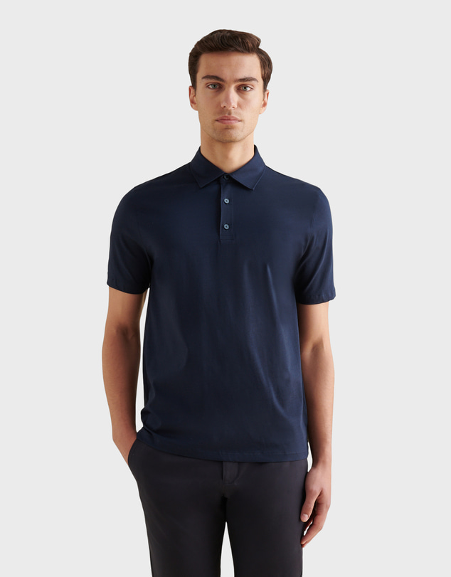 Peckham Rye  - Peckham Rye SS Mercerised Jersey Polo