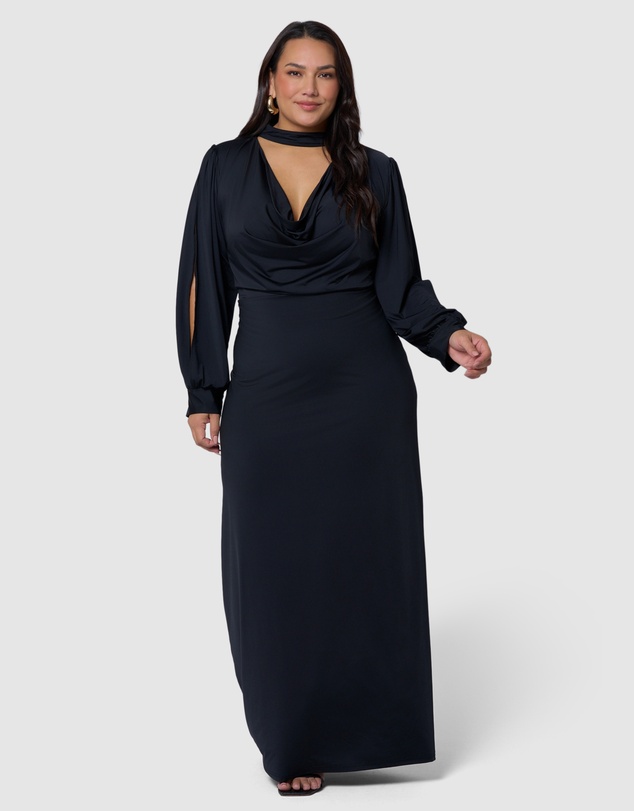 Pink Dusk by Curve Project - Hot Spell Maxi Dress