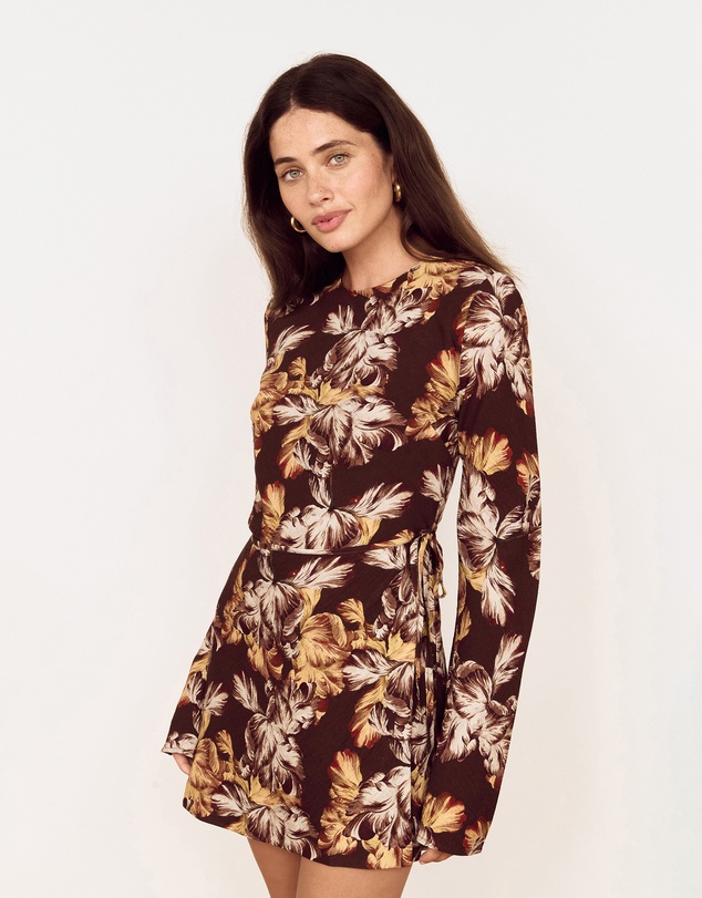 MINKPINK - Tahlia Sleeved Mini Dress