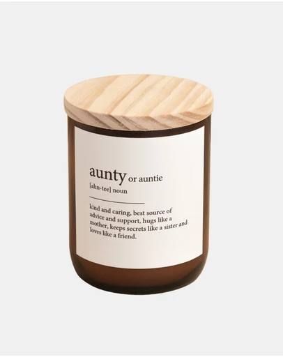 The Commonfolk Collective - Aunty ~ Dictionary Meaning Candle