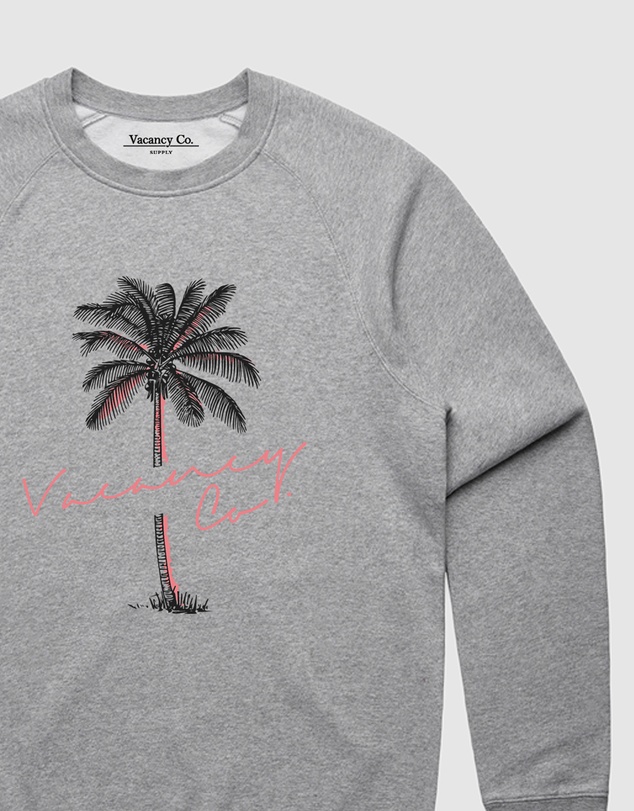 Vacancy Co - Tropical Crewneck - Youth