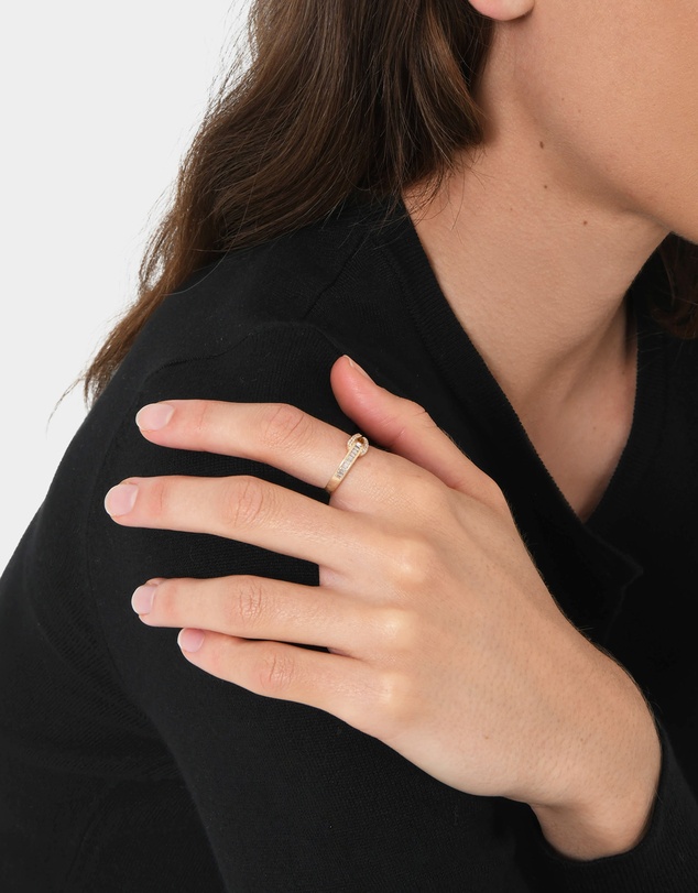 Forcast - Kaily 16k Gold Plated Brass Ring