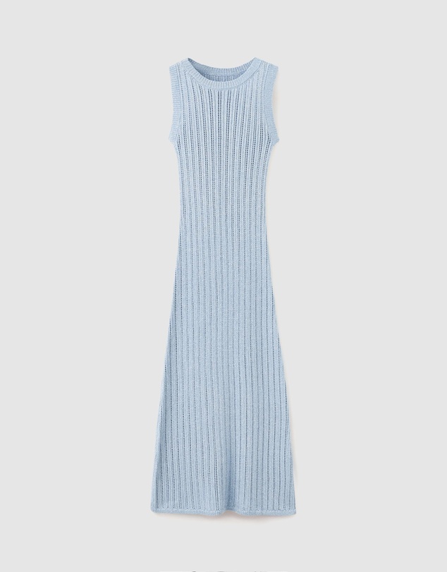 M.N.G - Long Openwork Knitted Dress