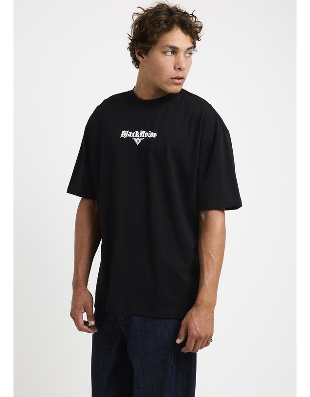 Black Noise White Rain - Crude Short Sleeve T-Shirt