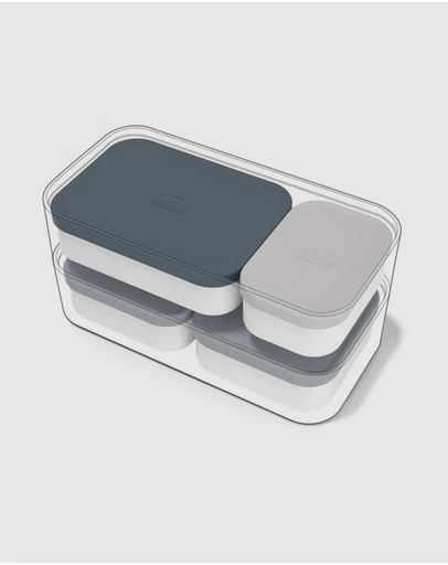 Monbento - Monbento MB Extra Bento Box Containers - Grey Blue Mix