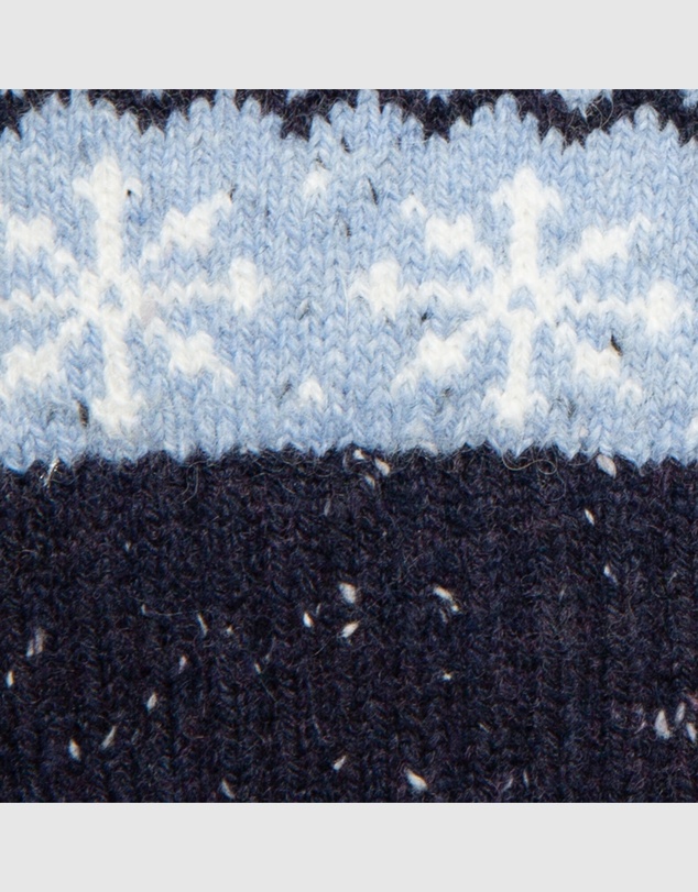 DENTS - Fair Isle Jacquard Knitted Gloves