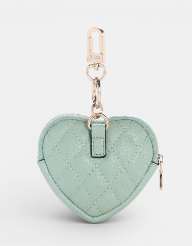GUESS - Heart Pouch Keychain