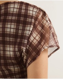 Atmos&Here - Jessica Asymmetrical Printed Top
