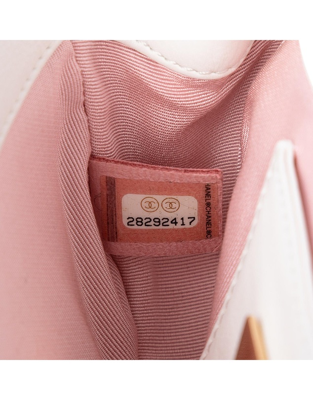Pre-Loved by Azura Reborn - Pre-Loved Small Quilted Calfskin Underline Saddle Flap