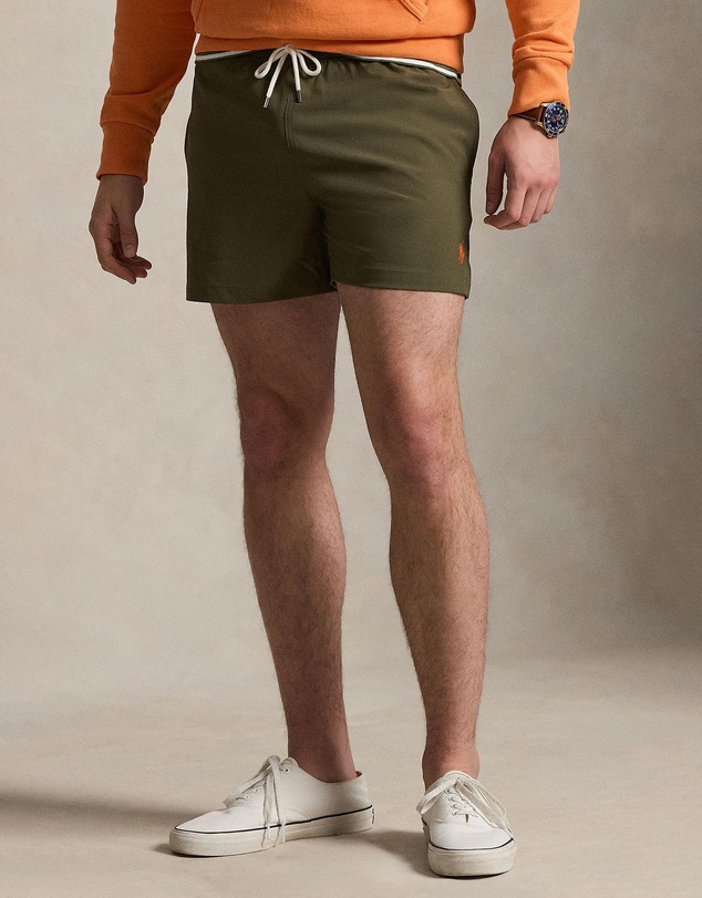 Polo Ralph Lauren - 4.5-Inch Traveler Slim Fit Swim Trunks - ICONIC EXCLUSIVE