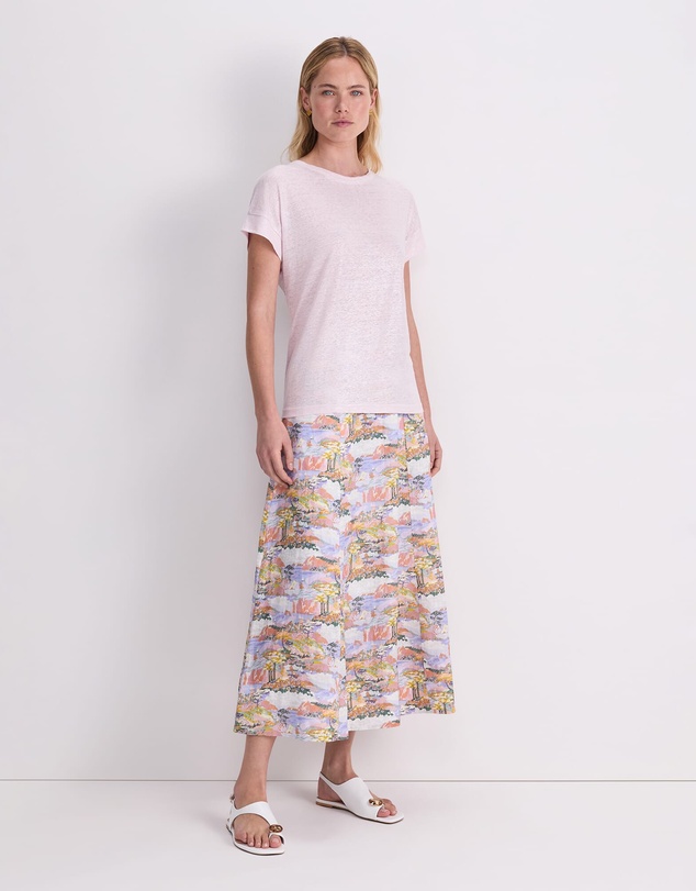 Sportscraft - Tonia Foil Linen Tee