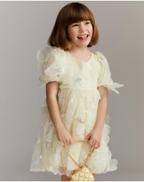 Bardot Junior - Jamie Flower Heart Mini Dress - Kids-Teens