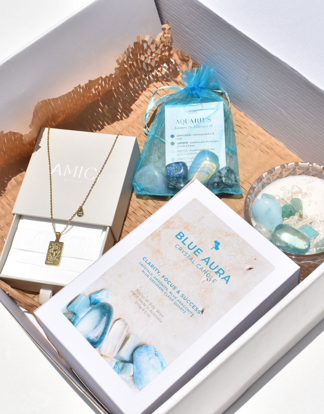 Silk Oil of Morocco - Star Sign Gift Hamper - Aquarius